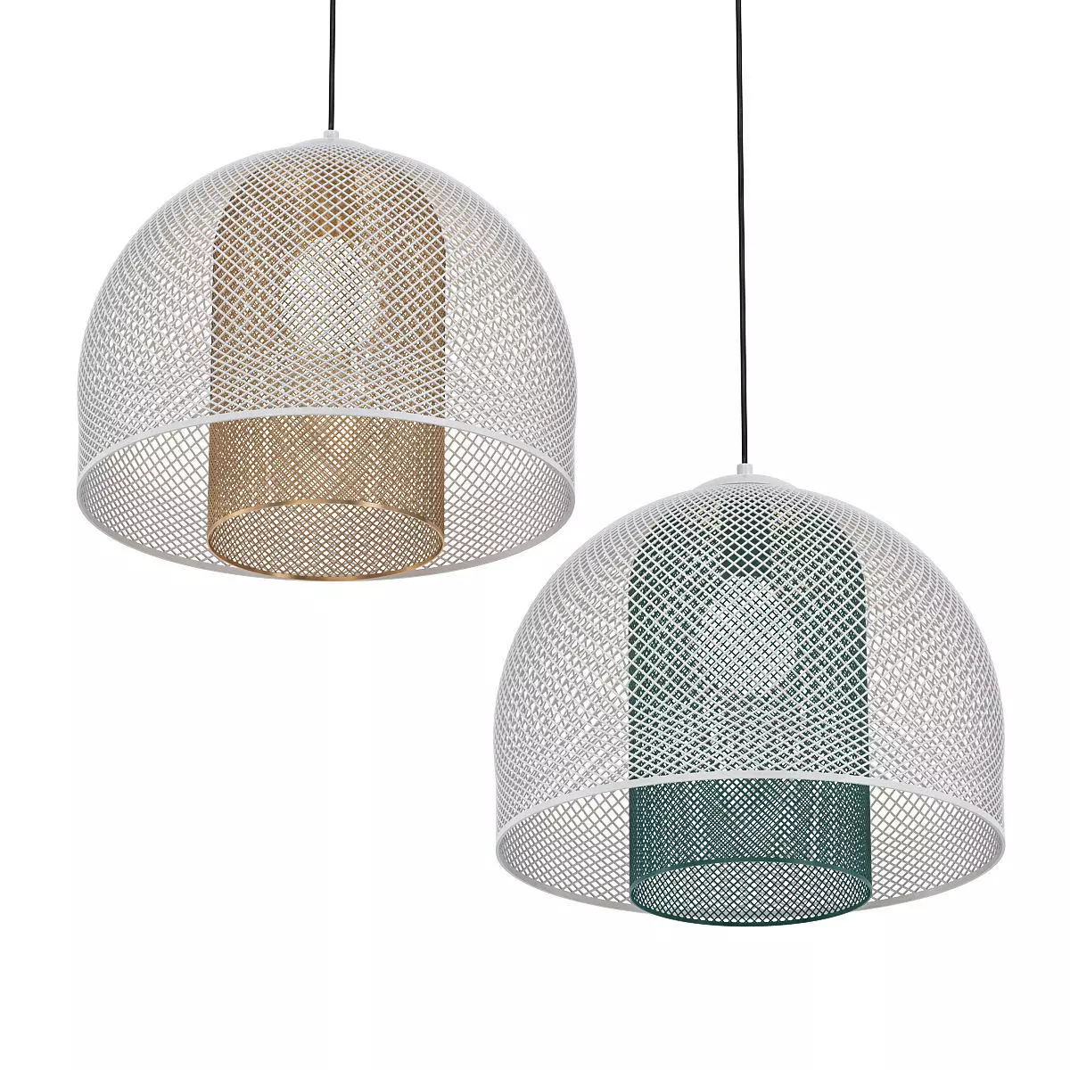 VANTA mesh pendant lamp 3D model_0