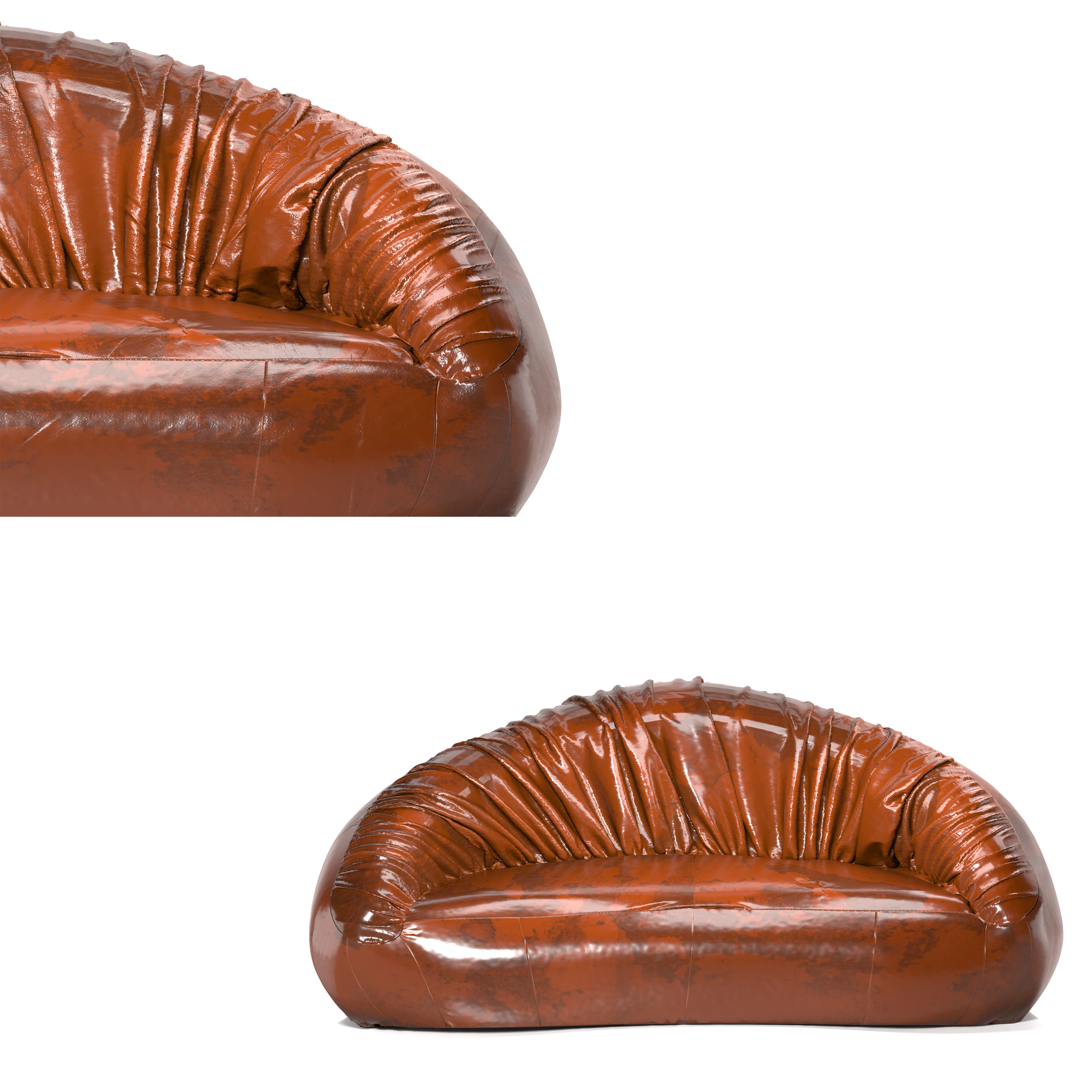 pangolin sofa by egg designs 3D model_3