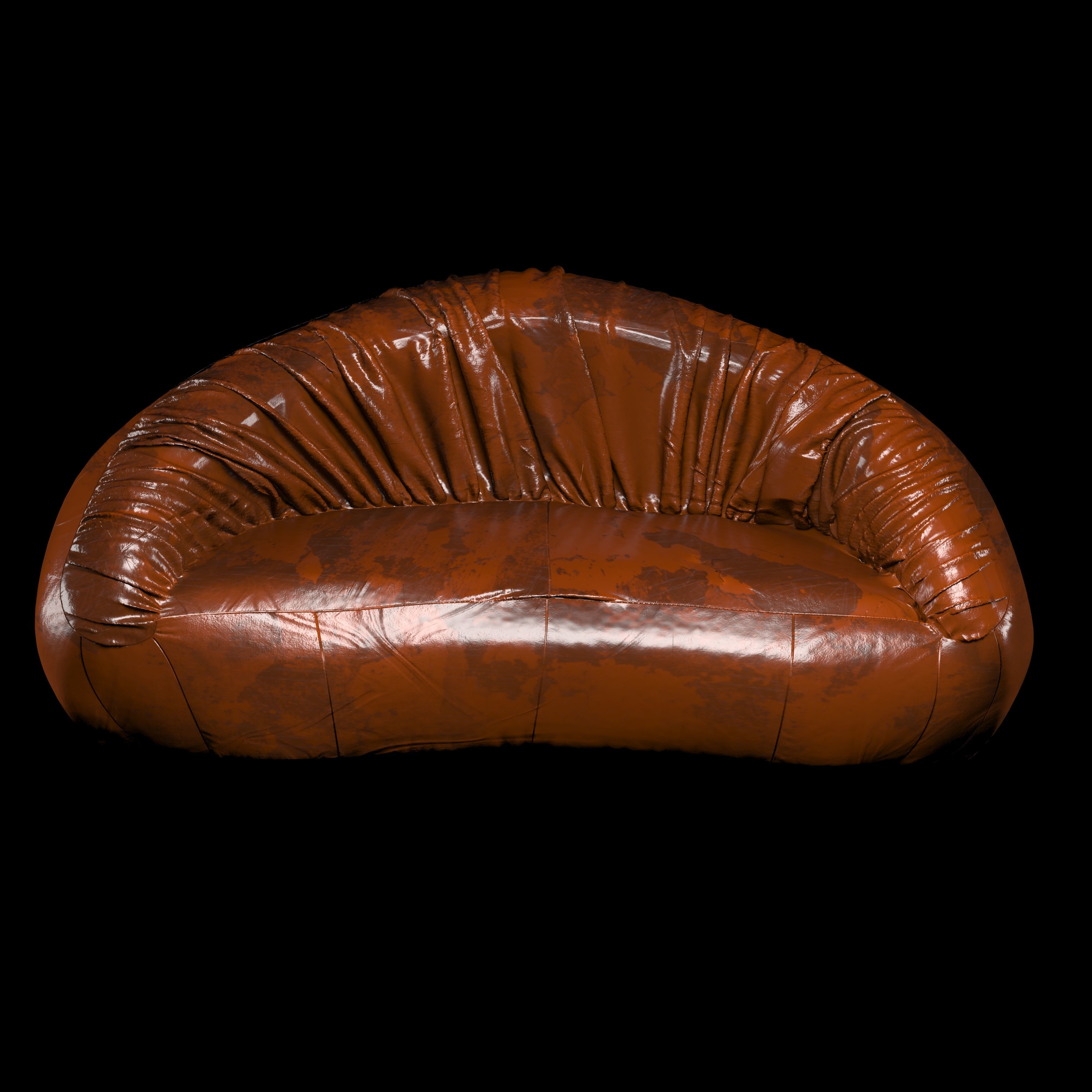 pangolin sofa by egg designs 3D model_2