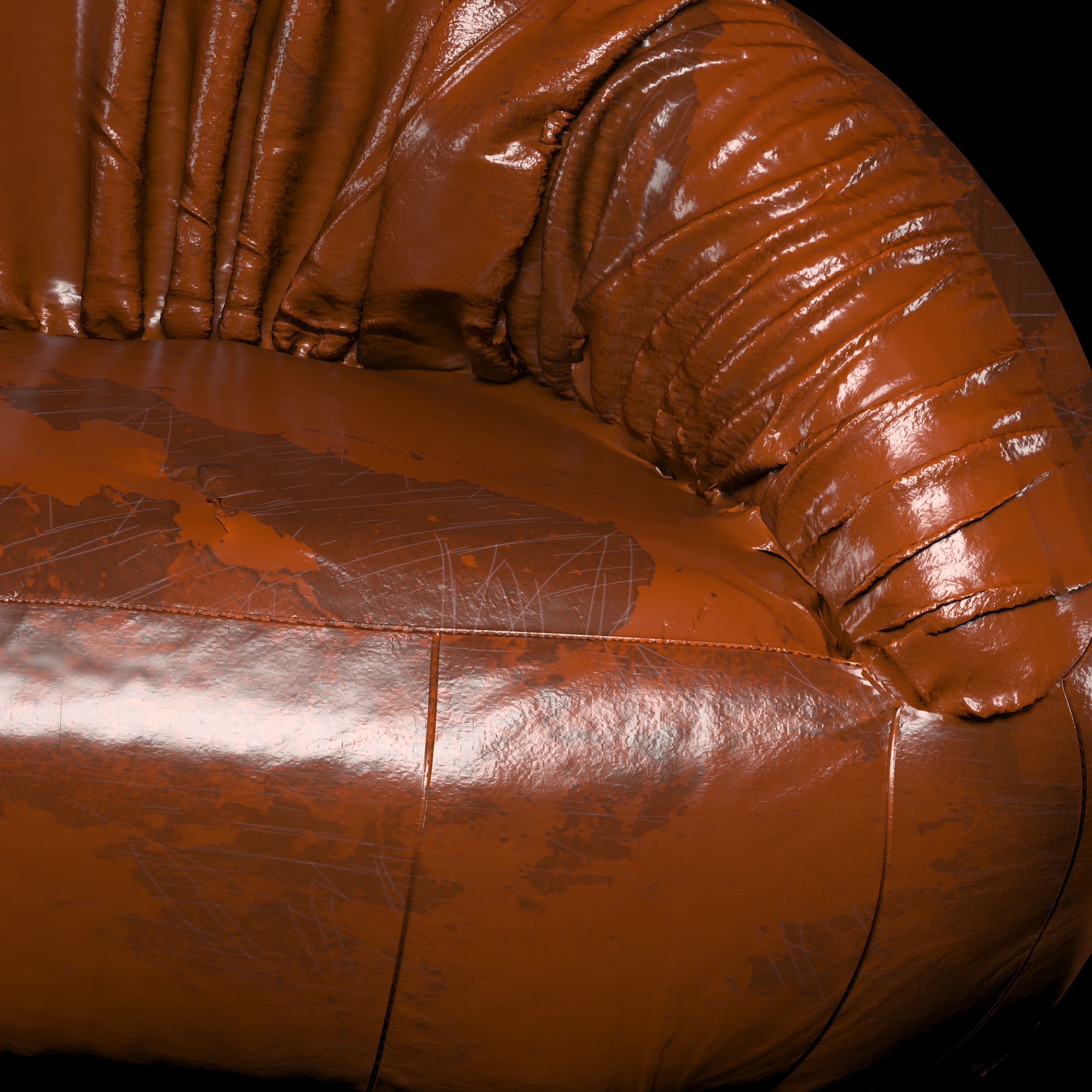 pangolin sofa by egg designs 3D model_13