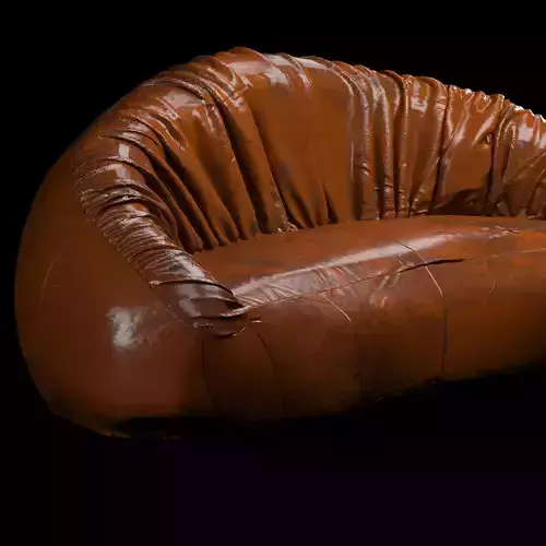 pangolin sofa by egg designs  3D model