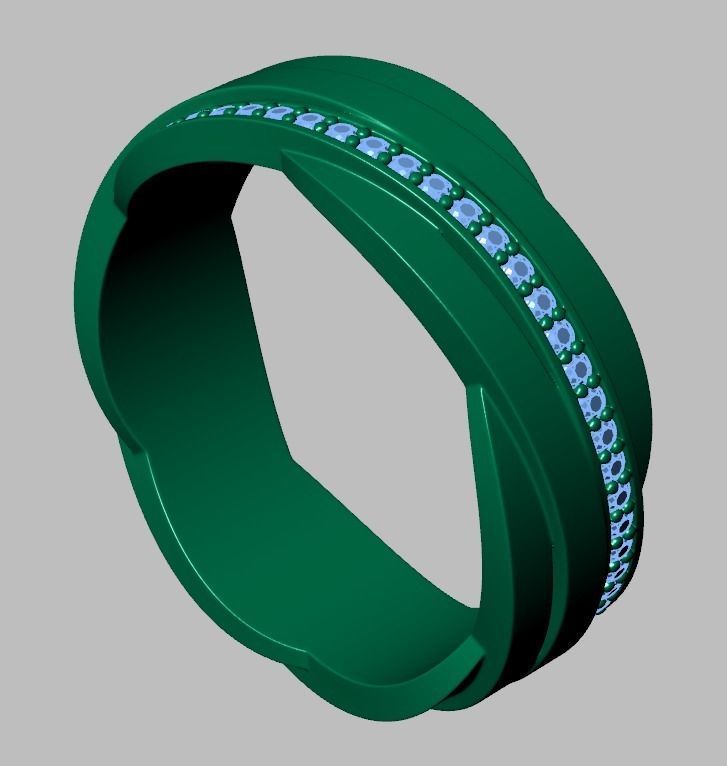 Ring 3D model 0216 3D printable model7 3D print model_15