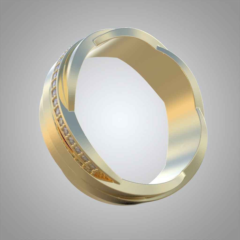 Ring 3D model 0216 3D printable model7 3D print model_6