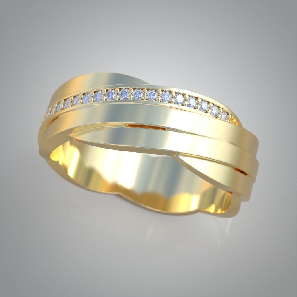 Ring 3D model 0216 3D printable model7 3D print model_2