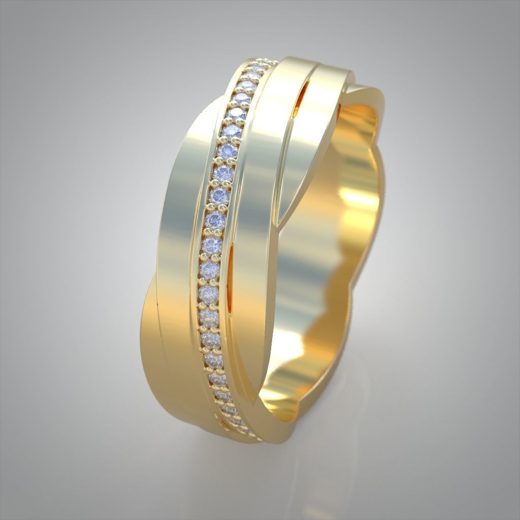 Ring 3D model 0216 3D printable model7 3D print model_5