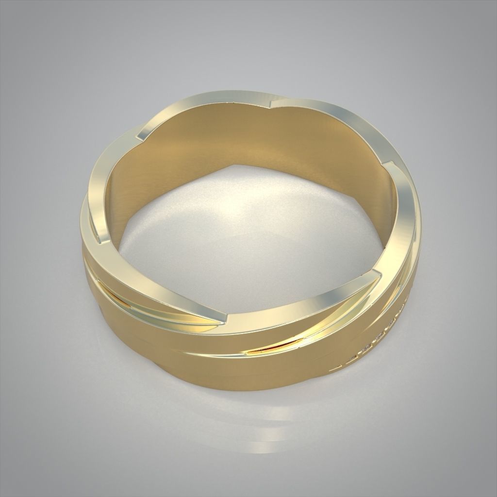 Ring 3D model 0216 3D printable model7 3D print model_11