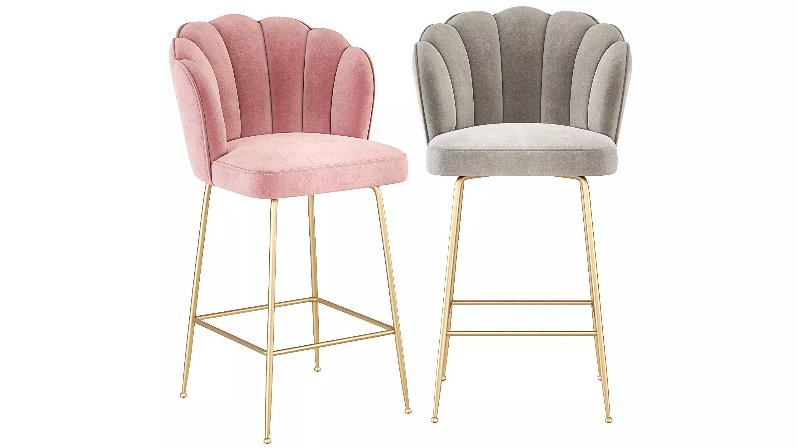 Richmond Interiors Bar Stool Pippa 3D model