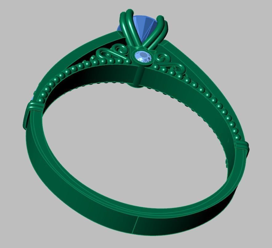 Ring 3D model 0217 3D printable model25ol 3D print model_17