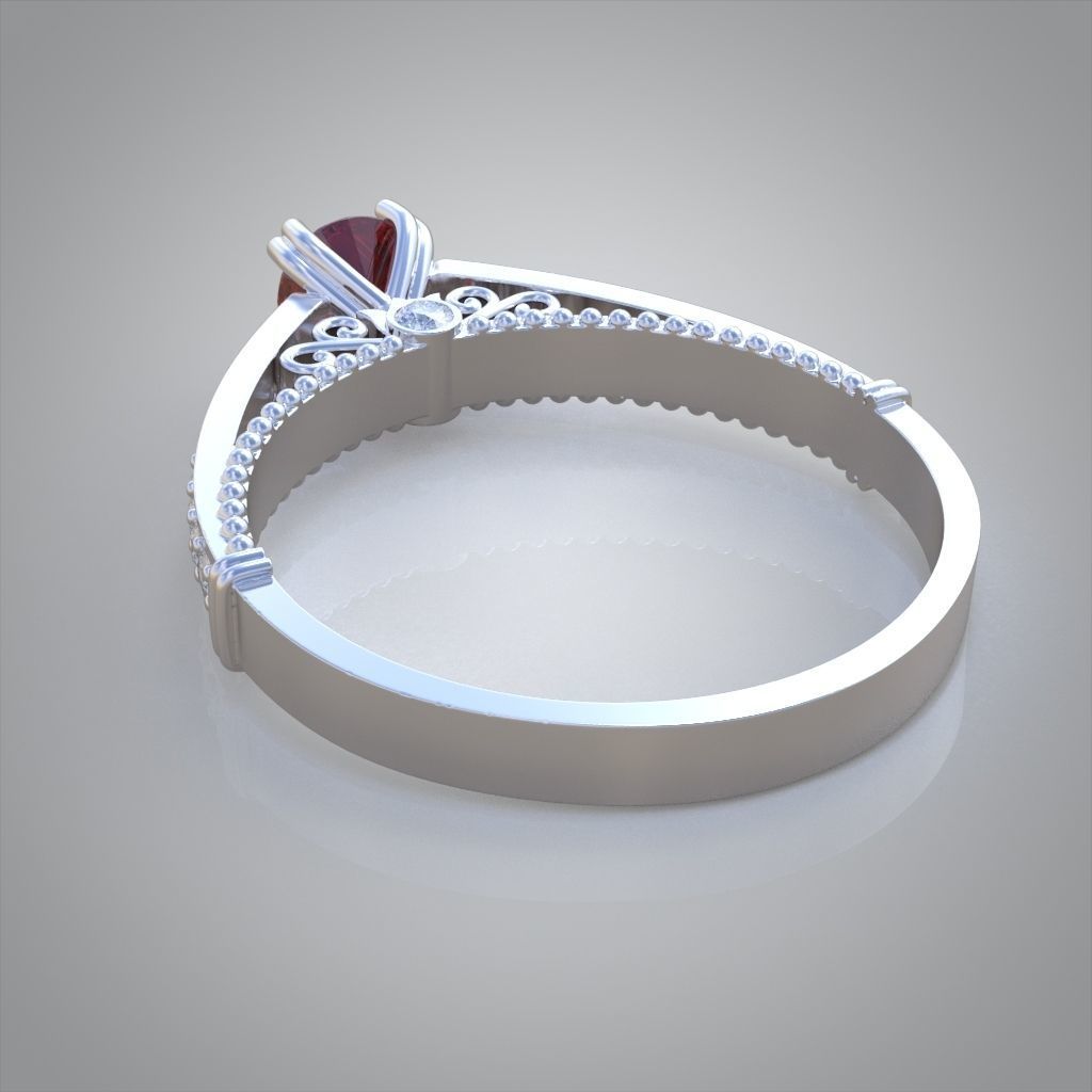 Ring 3D model 0217 3D printable model25ol 3D print model_13