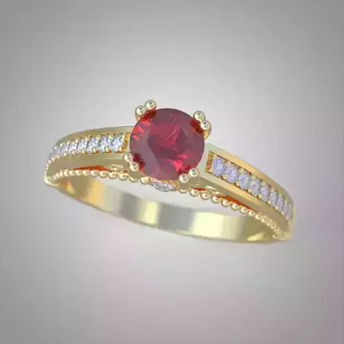 Ring 3D model 0217 3D printable model25ol 3D print model