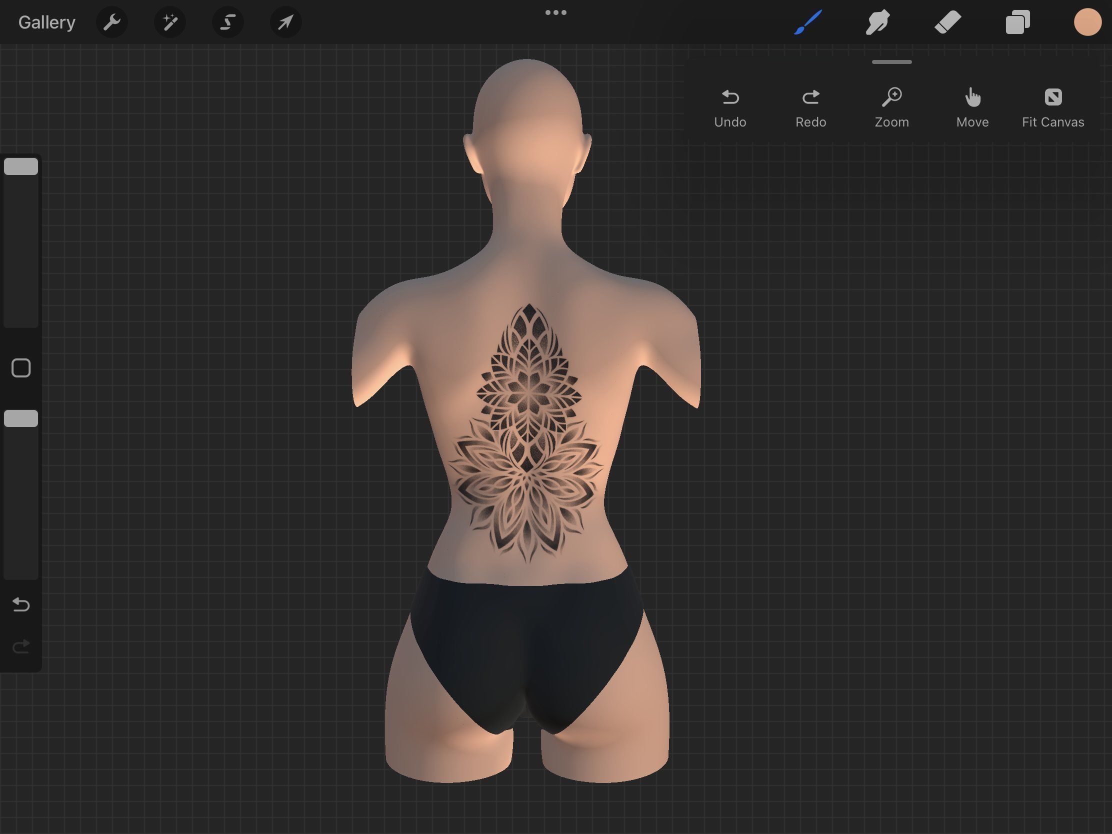 Procreate 3d Model - Female Bundle 3D model_5