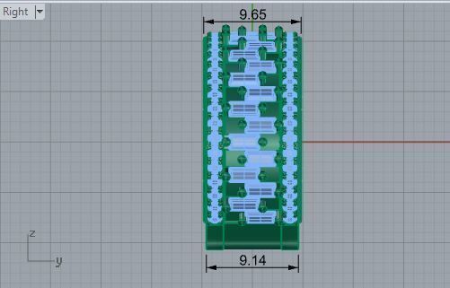 Huge Round Diamond ring 2575 3D print model 3D print model_6