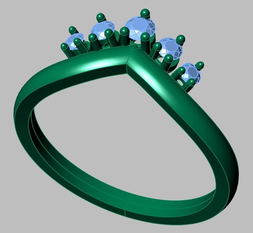 Ring 3D model 0220 3D printable model 3D print model_14