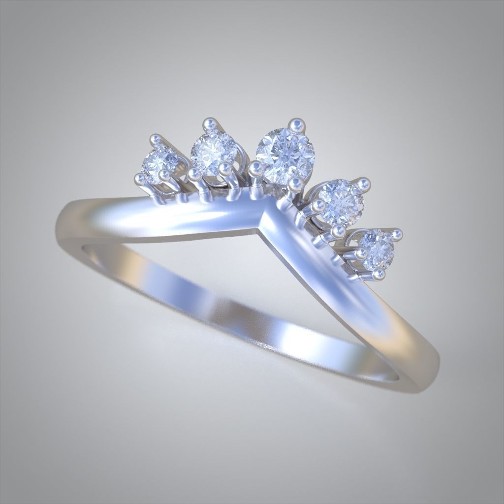 Ring 3D model 0220 3D printable model 3D print model_1