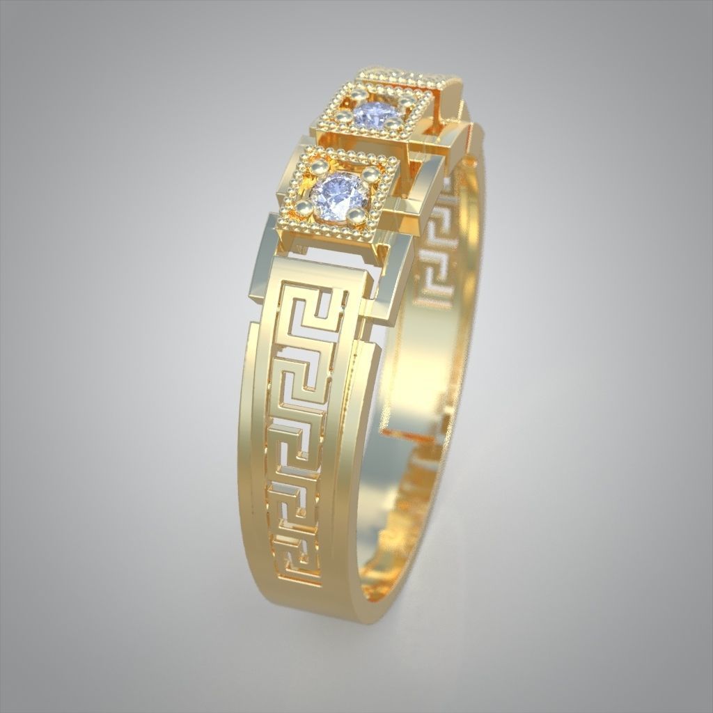Ring 3D model 0221 3D printable model 3D print model_6