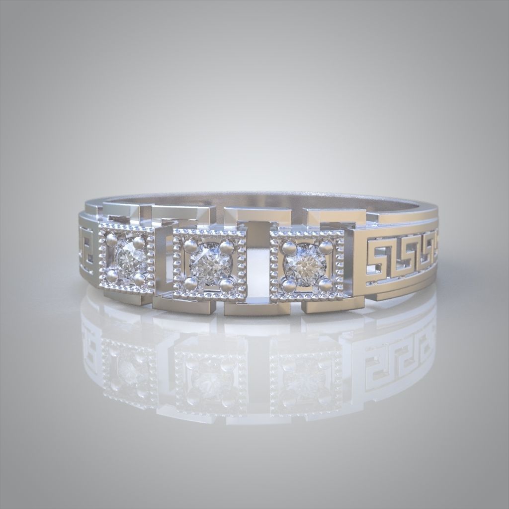 Ring 3D model 0221 3D printable model 3D print model_11