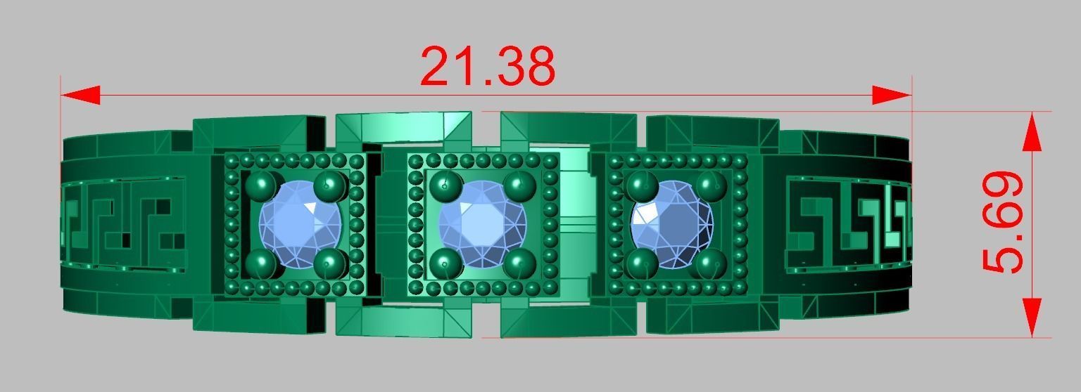 Ring 3D model 0221 3D printable model 3D print model_21
