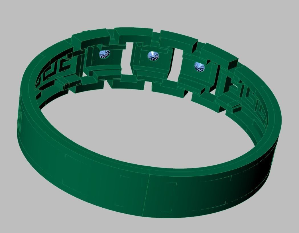 Ring 3D model 0221 3D printable model 3D print model_19