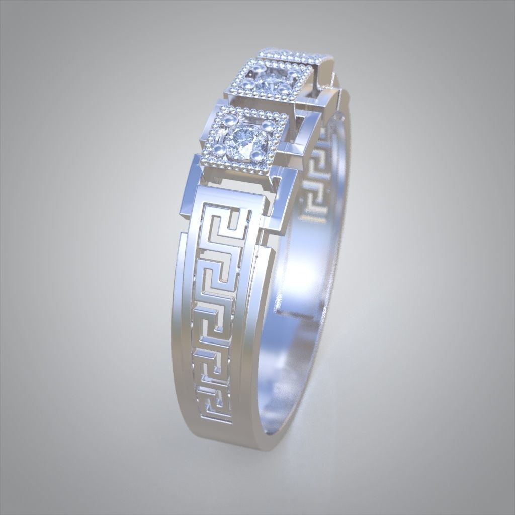 Ring 3D model 0221 3D printable model 3D print model_7