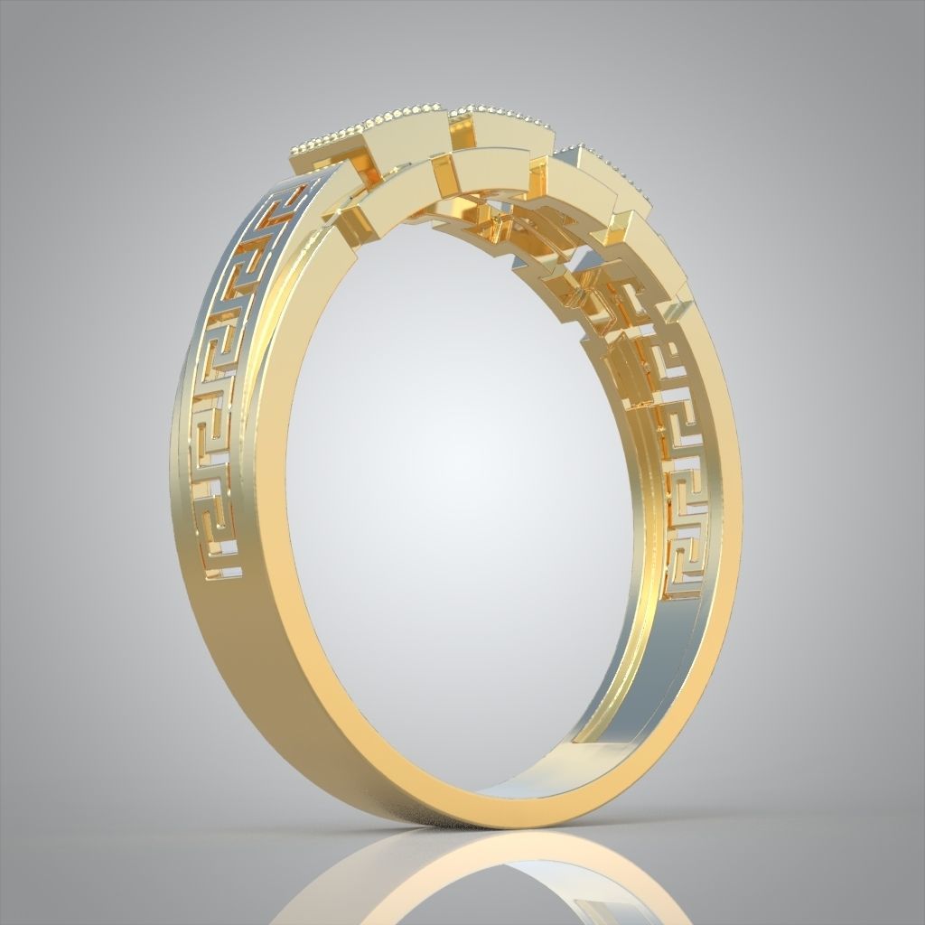 Ring 3D model 0221 3D printable model 3D print model_9