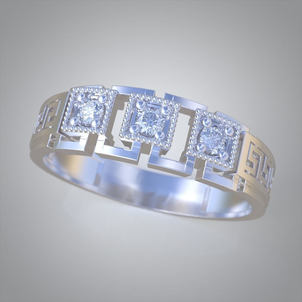 Ring 3D model 0221 3D printable model 3D print model_3