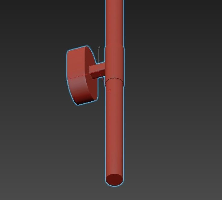 BATHROOM pole 3D model_5
