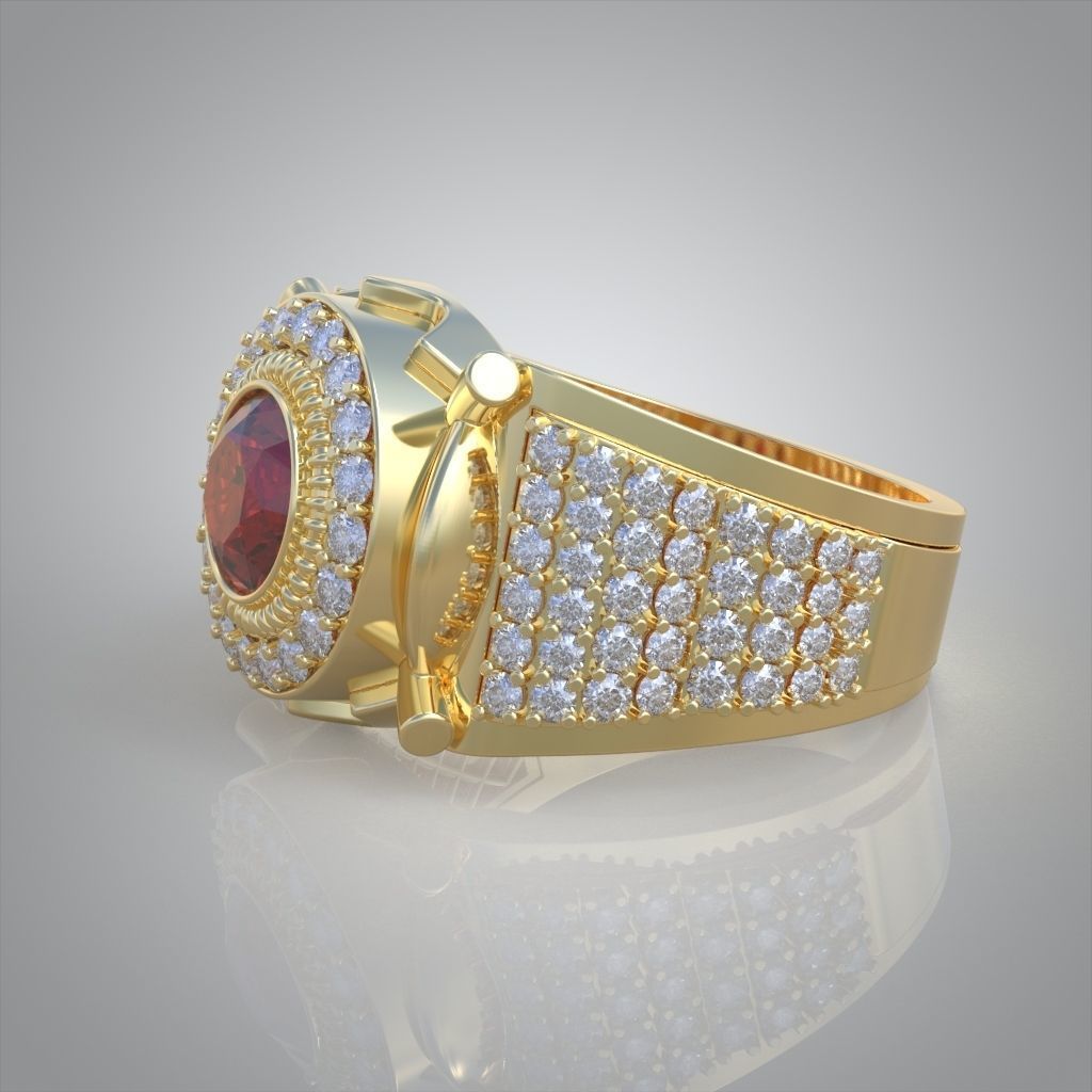 Ring 3D model 0223 3D printable model 3D print model_8