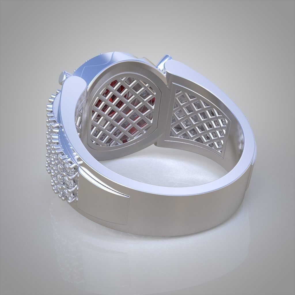 Ring 3D model 0223 3D printable model 3D print model_13