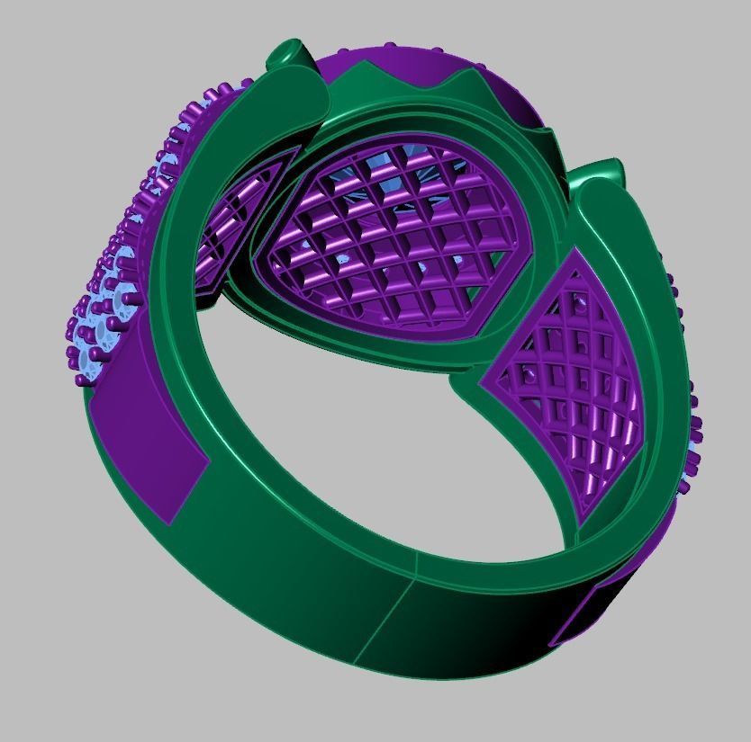 Ring 3D model 0223 3D printable model 3D print model_19