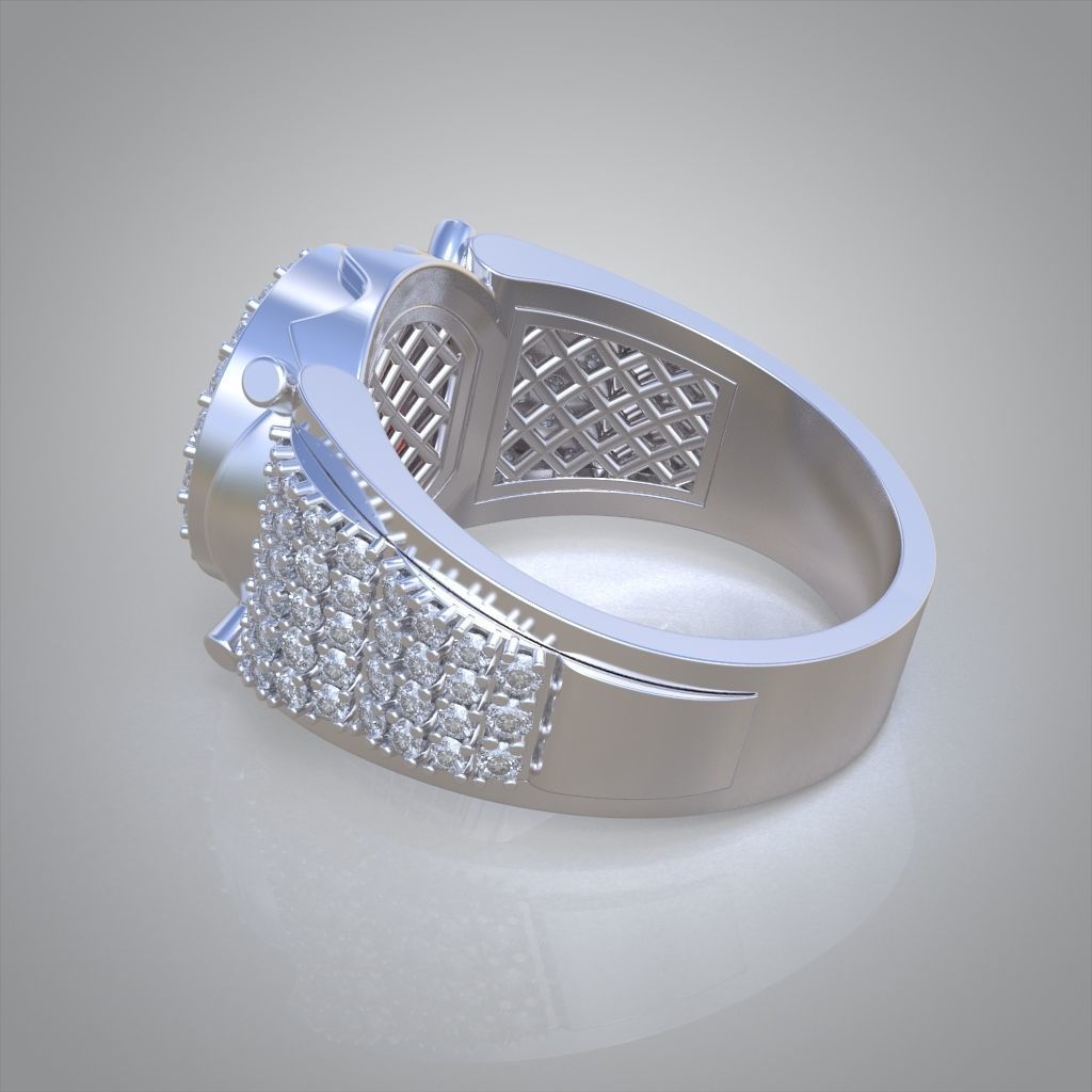 Ring 3D model 0223 3D printable model 3D print model_10