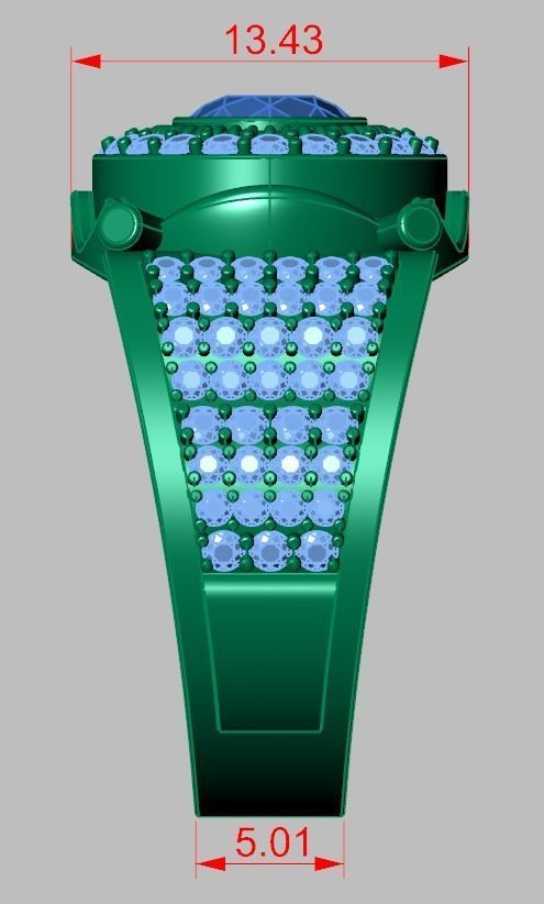 Ring 3D model 0223 3D printable model 3D print model_17