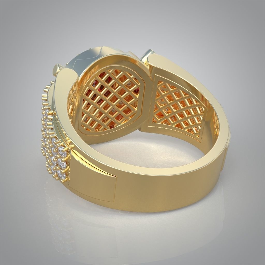 Ring 3D model 0223 3D printable model 3D print model_12