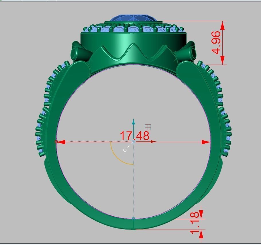 Ring 3D model 0223 3D printable model 3D print model_18
