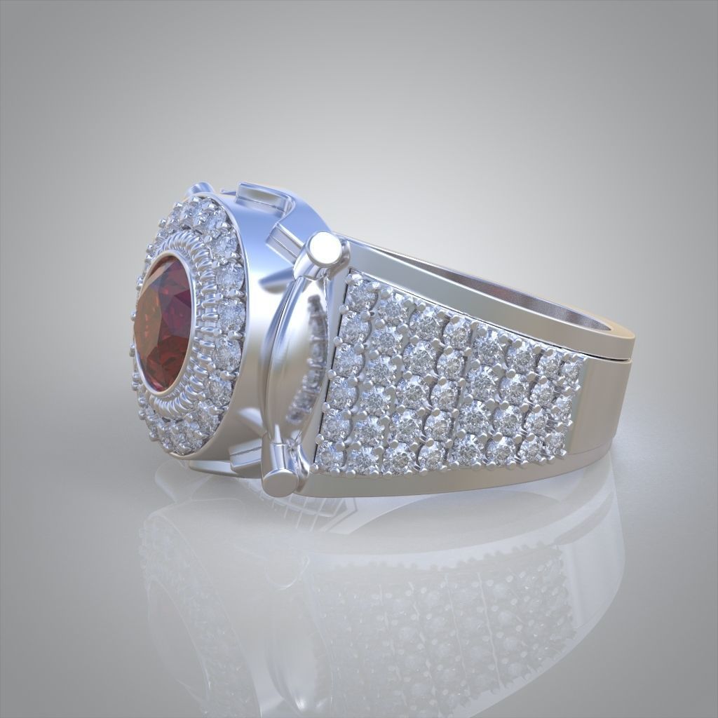 Ring 3D model 0223 3D printable model 3D print model_9