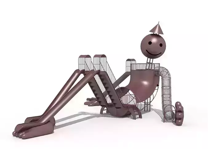 Scarecrow metal playground