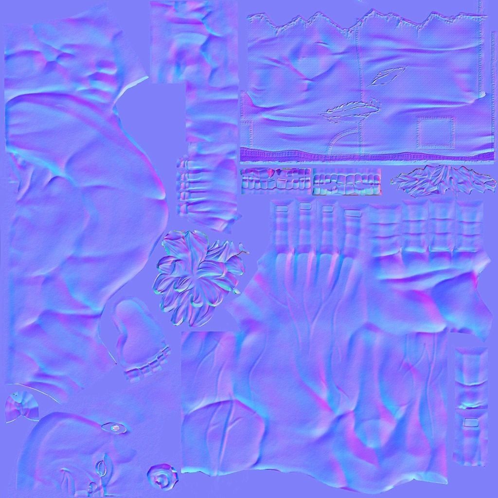 Incredible Hulk Rigged Low-poly 3D model_6