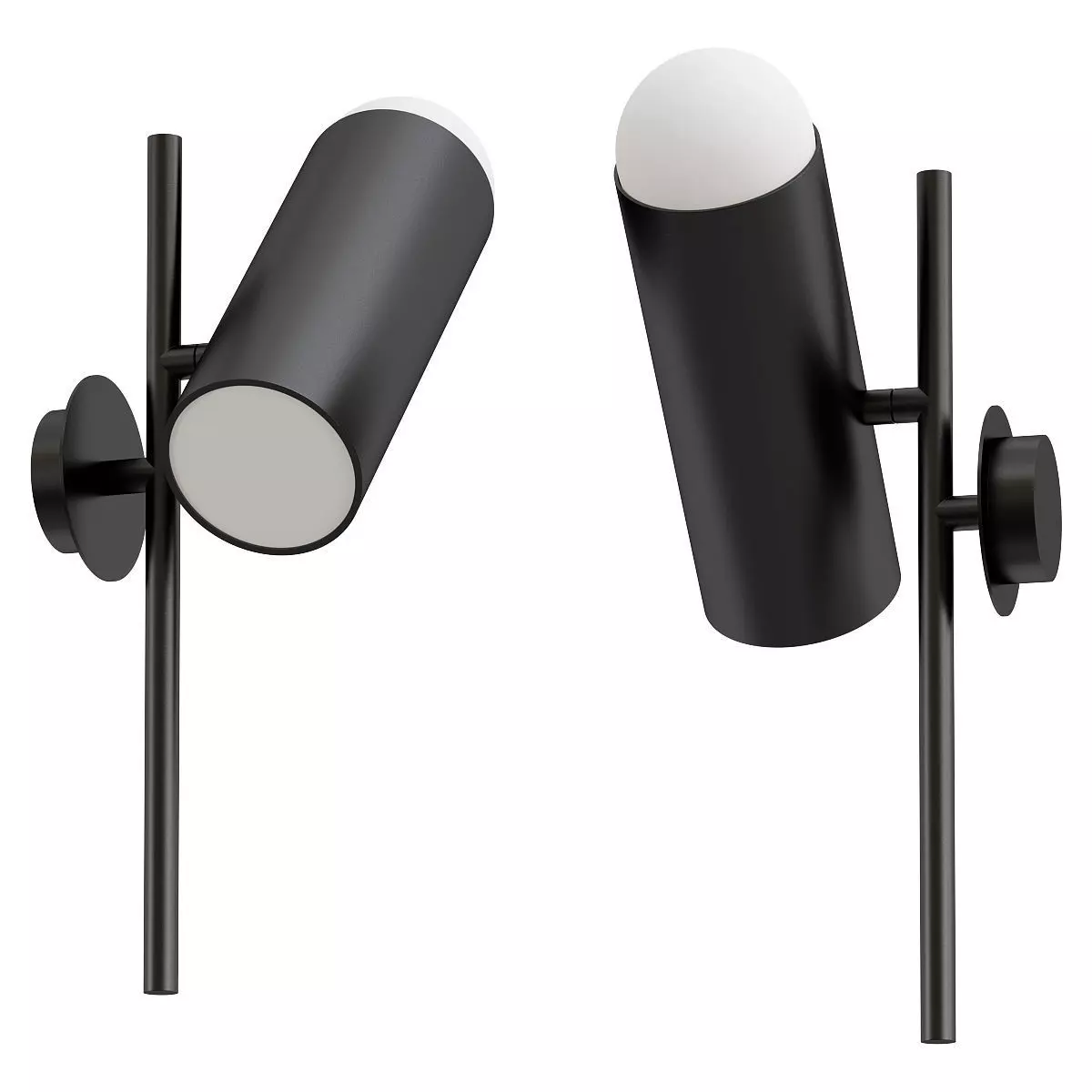 HYBRID wall sconces 3D model_0