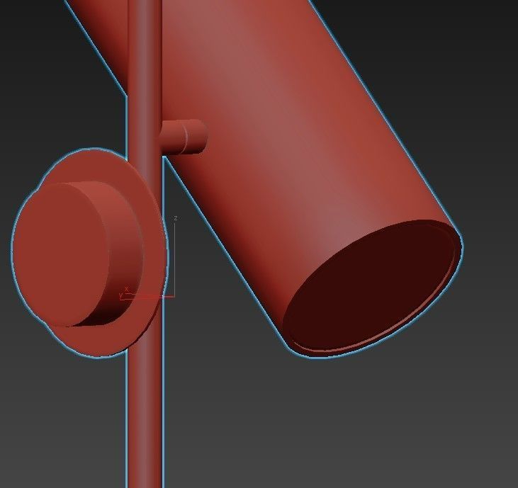 HYBRID wall sconces 3D model_5