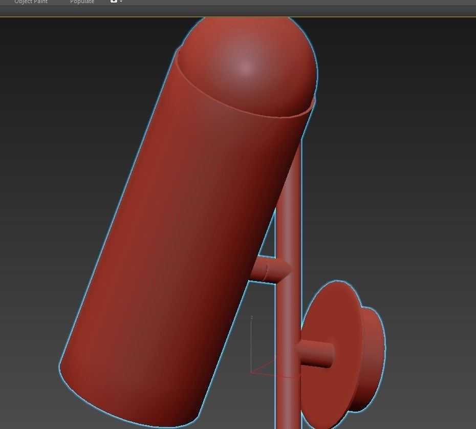 HYBRID wall sconces 3D model_6