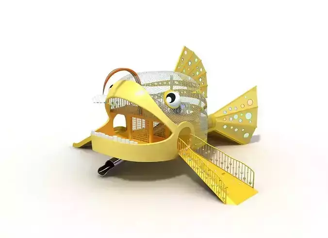 Ocean theme fish playground equipment