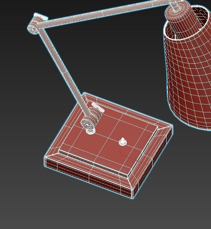 DESK STUDY 3D model_4