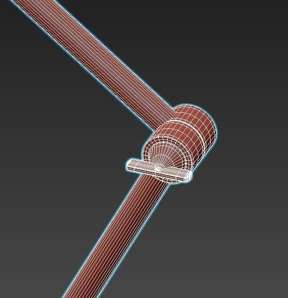 DESK STUDY 3D model_6