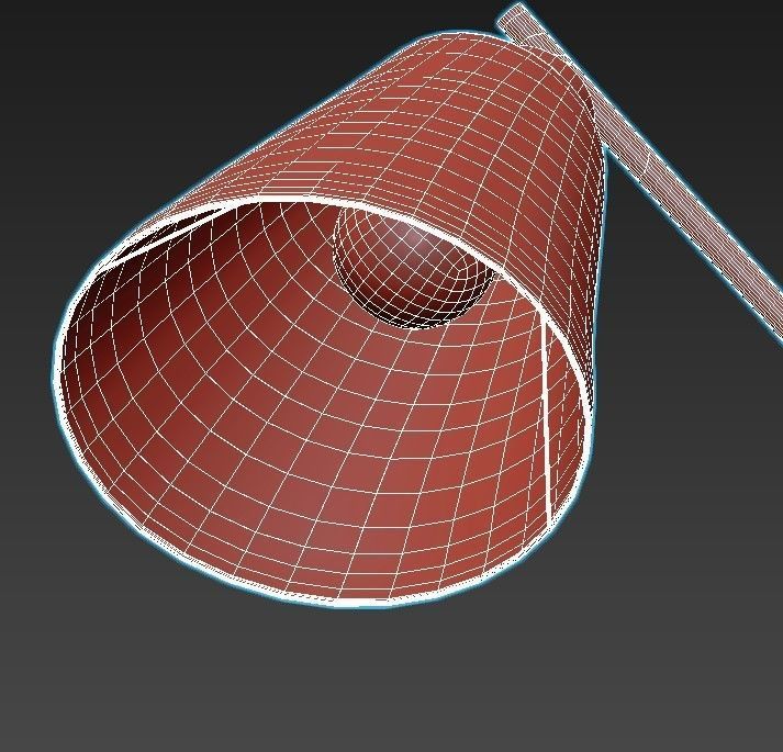 DESK STUDY 3D model_8