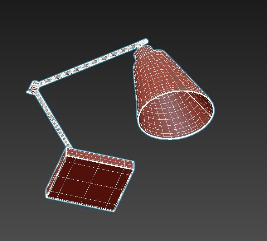 DESK STUDY 3D model_3