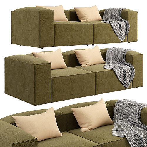Sofa modular Lennon 3D model