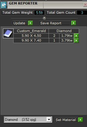 3-Stone Square Diamond ring 2590 3D print model 3D print model_8