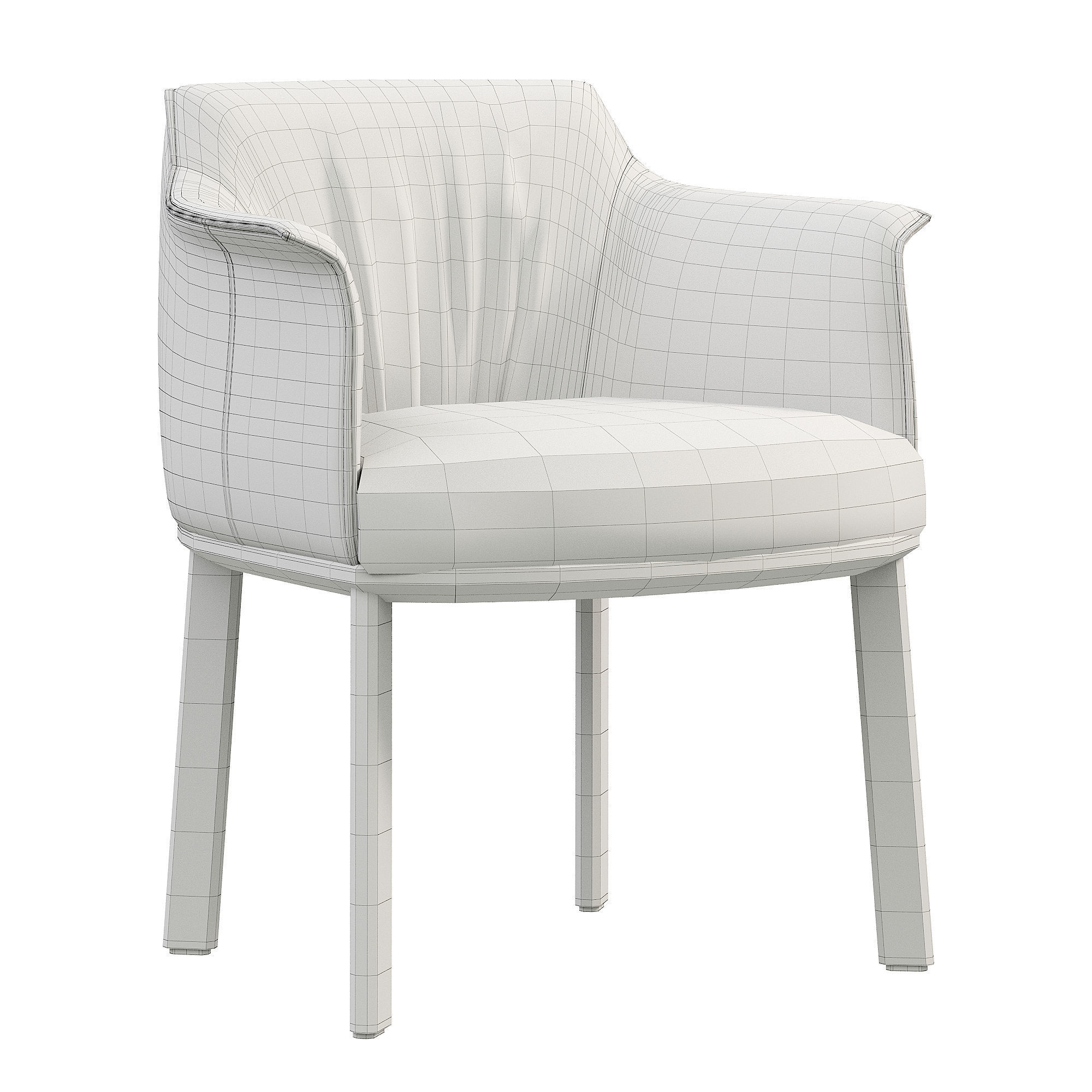 Archibald Dining Chair 3D model_6