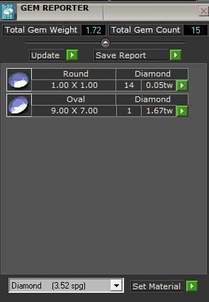 Diamond ring 2598 3D print model 3D print model_8