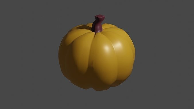 pumpkin Free low-poly 3D model