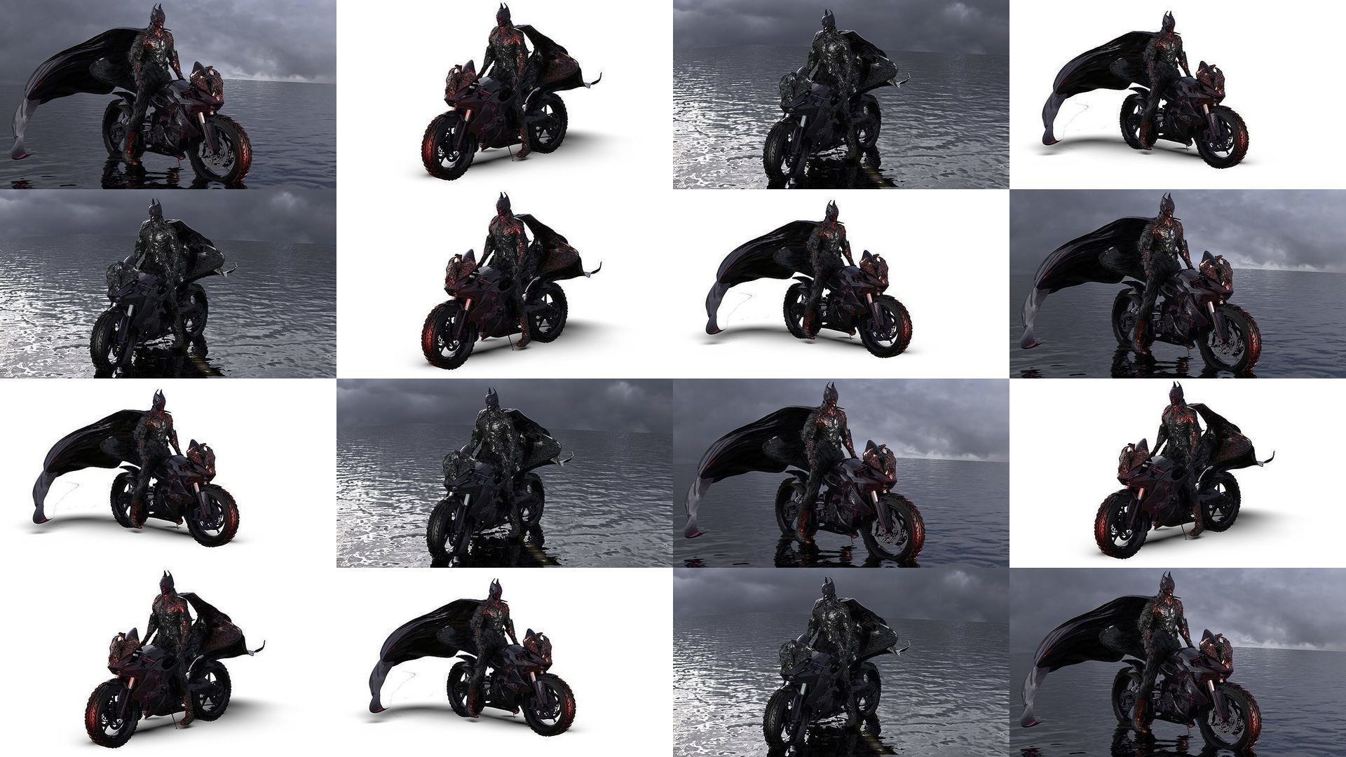 Batman Sculpture Collection  _1